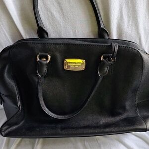 Michael Kors Black Satchel Bag